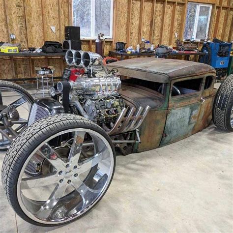 Pin By John Wikoff III On Dream Car Garage Retro Racing Car Rat Rod