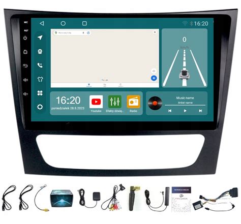 Radio Nawigacja Mercedes W Carplay Android Gb Gb Sim