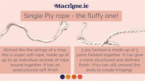 What Is The Difference Between 3 Ply And Single Ply Macrame Rope Cords