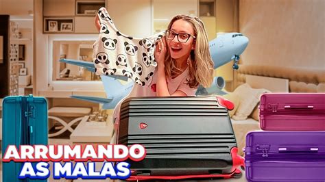 ARRUMANDO AS MALAS PARA VIAJAR A FAMÍLIA ERLANIA E VALENTINA PONTES