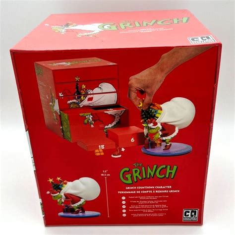 Dr Seuss THE GRINCH Buildable Figurine Countdown ADVENT CALENDAR NEW