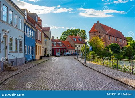 Nyborg Slot Castle in Denmark Stock Image - Image of bastion, facade ...