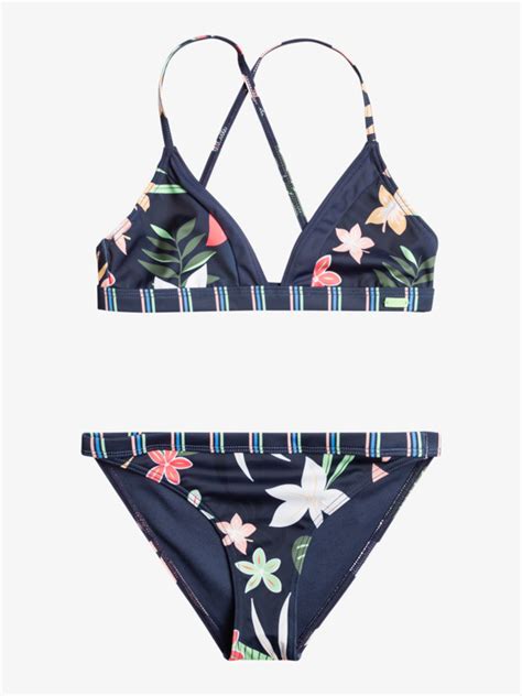 Vacay For Life Athletic Bikini Set für Mädchen 7 16 Roxy