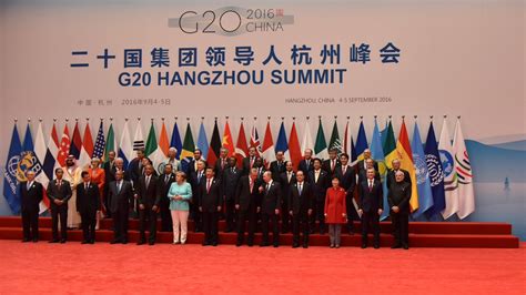 A picture of the G20 leaders. This is an important forum to discuss ...