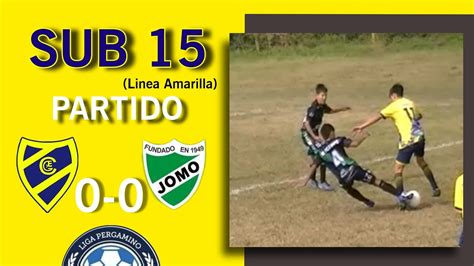 Sub Amarillos Zona A Gimnasia Vs Jomo Ta Fecha Liga De