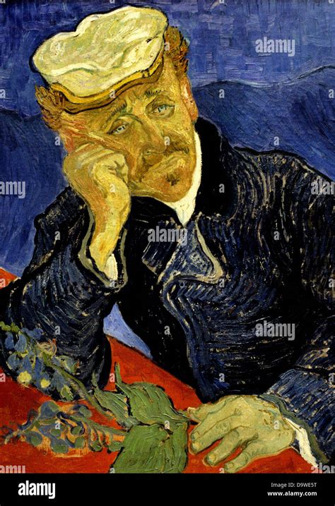 Portrait Of Dr Gachet 1890 Vincent Van Gogh 18531890 Vincent Willem