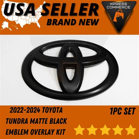 2022 2024 Toyota Tundra Front Grille Emblem Badge Overlay Kit Etsy