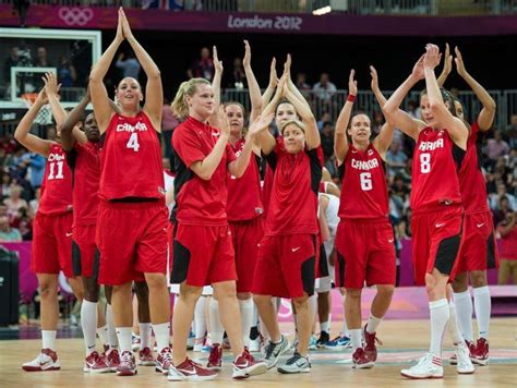 Senior Womens National Team After Win Over Britain At London 2012