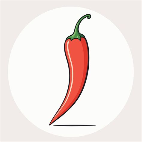 Red Hot Chilli Pepper Clip Art Illustration Vector Design 41927471 Vector Art At Vecteezy