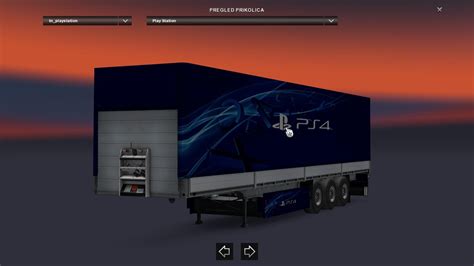 SONY PLAYSTATION PS4 TRAILER V1 | ETS2 mods | Euro truck simulator 2 ...