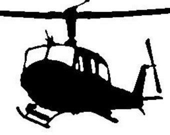 Huey Helicopter Silhouette at GetDrawings | Free download