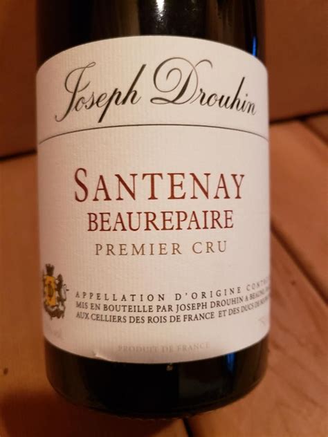 2017 Joseph Drouhin Santenay 1er Cru Beaurepaire France Burgundy