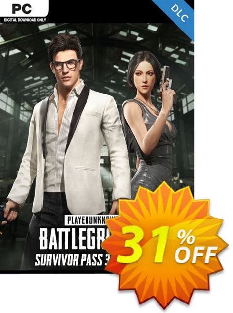 31 Off Playerunknowns Battlegrounds Pubg Pc Survivor Pass 3 Wild