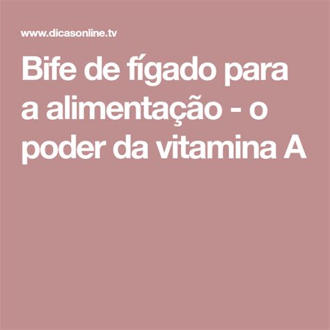 Bife de fígado para a alimentação o poder da vitamina A Lockscreen