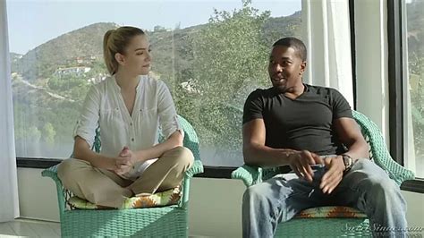 Smoking Hot Babe Shows Off Her Big Boobs At The Interview