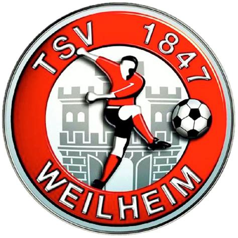 Tsv Weilheim Vereinslogo Badge Beflockung Bedruckung