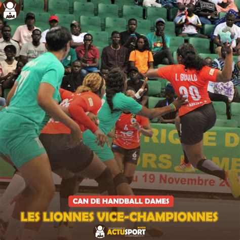 Can De Handball Dames Les Lionnes Vice Championnes Actu Sport Mundo