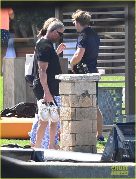 Sylvester Stallone And Wife Jennifer Flavin Cool Down In A Pool In Porto Cervo Photo 4955335