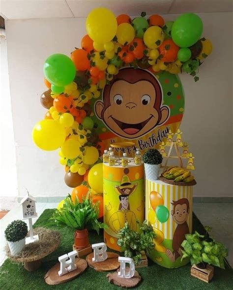 Pin By Aidin Reyes On Decoraciones Para Fiestas Curious George