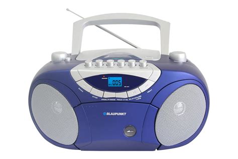 Przenośny radioodtwarzacz kasetowy z CD MP3 USB AUX BB15BL Blaupunkt