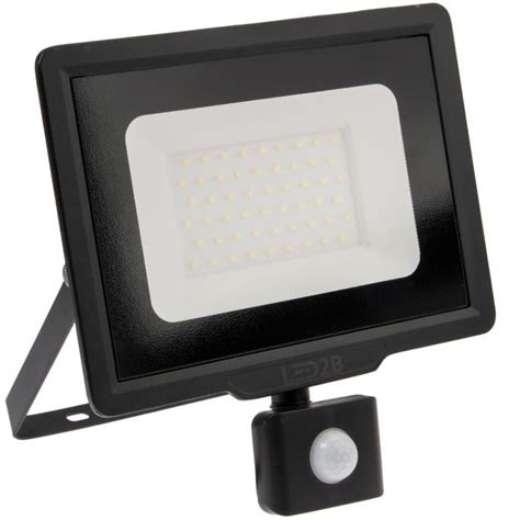 Proiector Led W Cu Senzor De Miscare Negru K Lm Led B