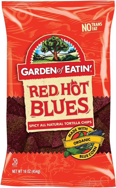 Amazon Garden Of Eatin Corn Tortilla Chips Red Hot Blues 16oz