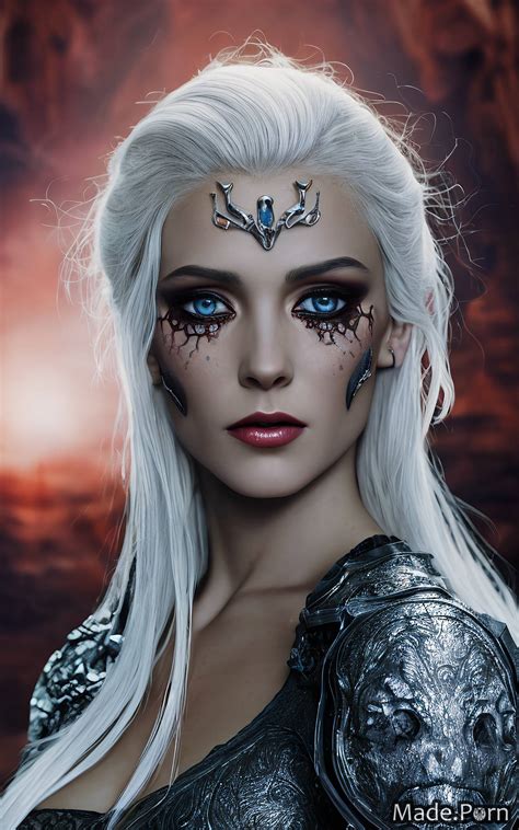 Porn Image Of Sad Devil 20 Alien Planet Perfect Boobs Cyberpunk White Hair Created By AI