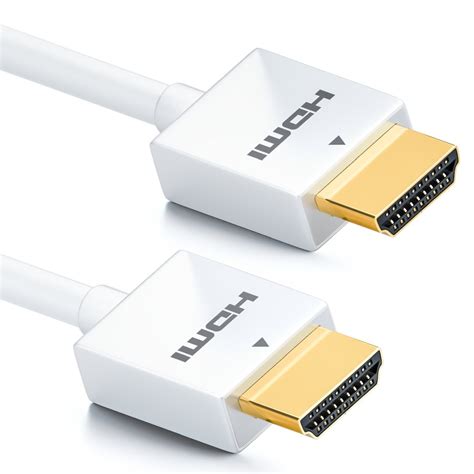 DeleyCON HDMI Kabel SLIM High Speed Mit Ethernet SUPER Flexibel