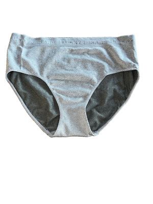 Lucky Brand Gray Seamless Sissy Bikini Panty Underwear Size XLARGE EBay