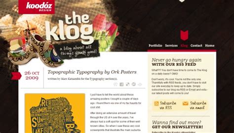 The Klog | Blog Design Heroes