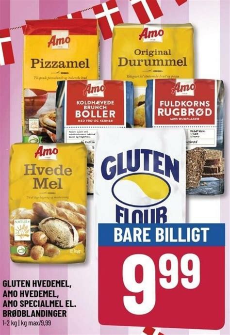 Gluten Hvedemel Amo Hvedemel Amo Specialmel El Br Dblandinger Kg