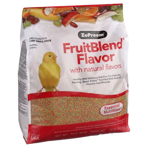 Zupreem Fruit Blend Very Small Bird Food Pellets Lb Ebay