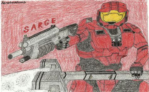 Red vs Blue - Sarge by RTbansheebomb on DeviantArt