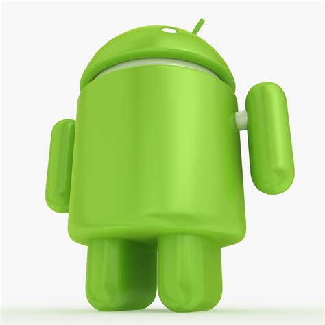 Android Logo 3d Png