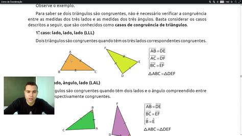 Exercícios Sobre Congruência De Triângulos 8 Ano Com Gabarito