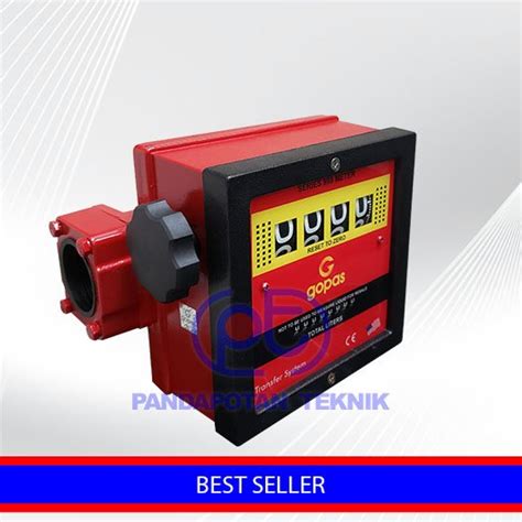 Jual Flow Meter GOPAS Series 999 4 Digit 1 5 Inch Flow Meter Solar