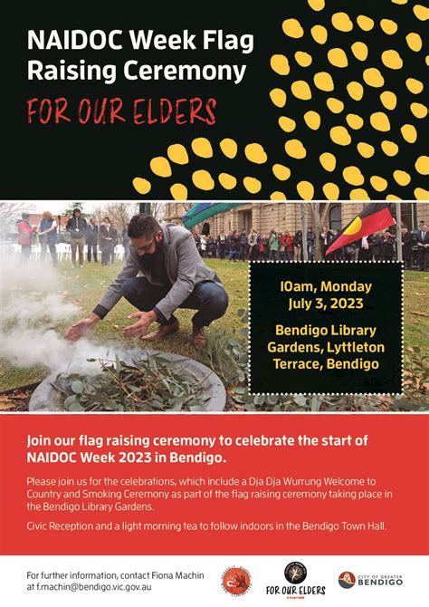 Naidoc Week Flag Raising Ceremony For Our Elders Cvgt Employment