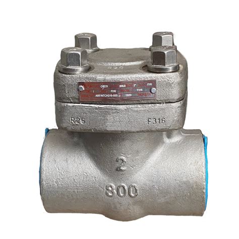 Forged Stainless Steel Class 800 Check Valve NPT UNIMECH Asia Pacific