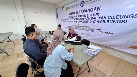 Visitasi Dan Evaluasi Usul Penggabungan Stt Muhammadiyah Cileungsi Dan