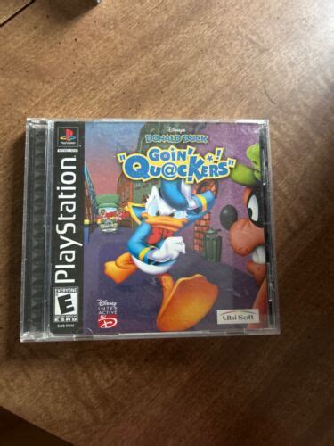 Disney S Donald Duck Goin Quackers Sony Playstation Cib