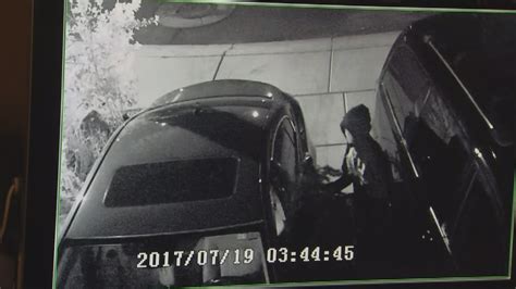 A String Of Car Break Ins Caught On Camera Youtube