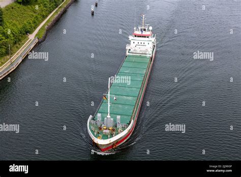 Wagenborg General Cargo Vessel Hekla In The Kiel Canal Stock Photo Alamy