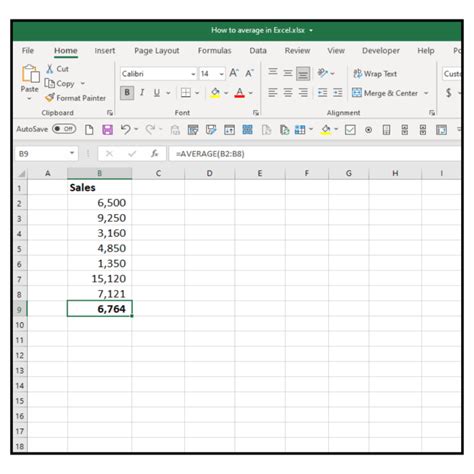 How To Get The Average In Excel Template Dashboard