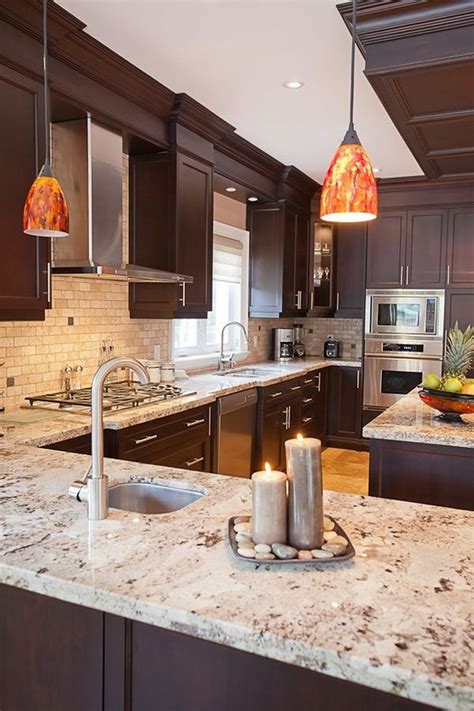 34 Gorgeous Kitchen Countertops Design Ideas MAGZHOUSE