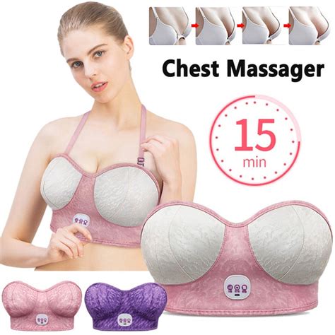 2020 New Electric Massage Bra Breast Massager Vibration Chest Sexy Massage Electric