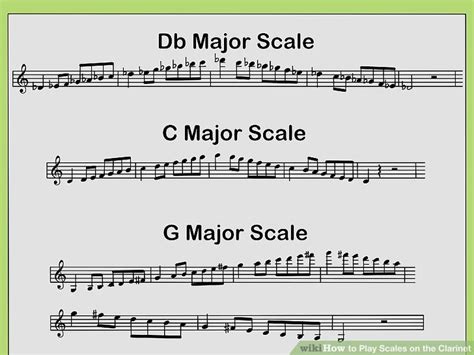 10 Ways to Play Scales on the Clarinet - wikiHow