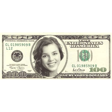 Make Fake Personalized 100 Dollar Bill With Your Face Online