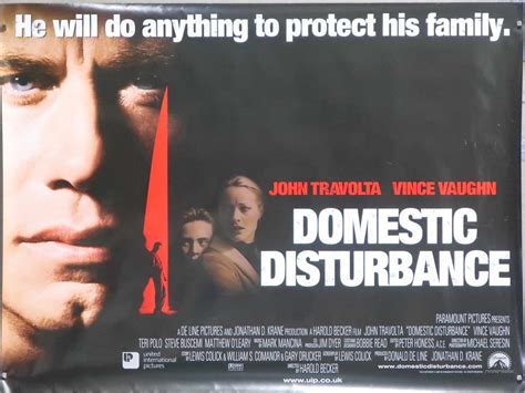 Domestic Disturbance Original Movie Poster Uk Quad X Simon