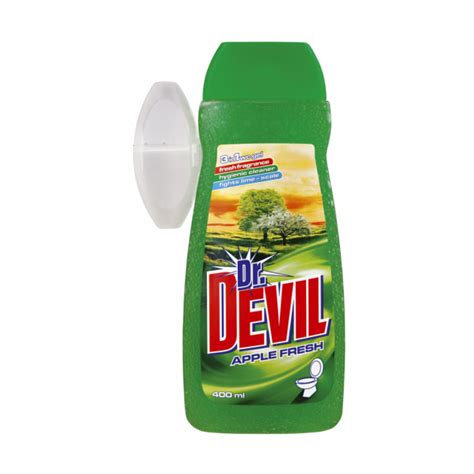 Средство гель для чистки туалета Dr.Devil 3в1 Яблоко 400 мл: купить по ...