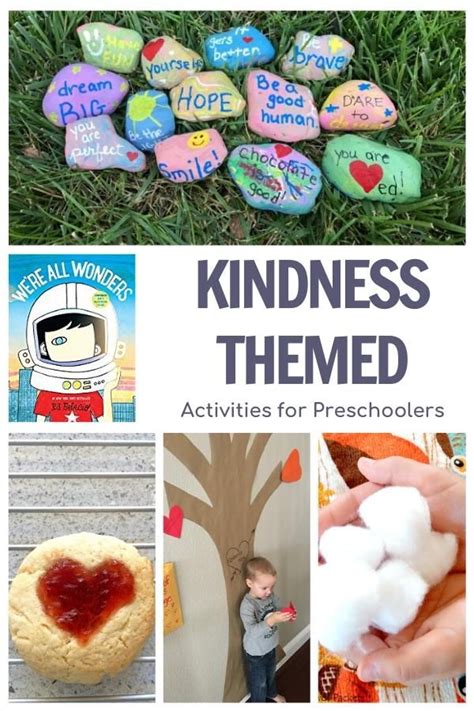 We're All Wonders Book and Kindness Activities for Preschoolers | Kindness activities, Wonder ...